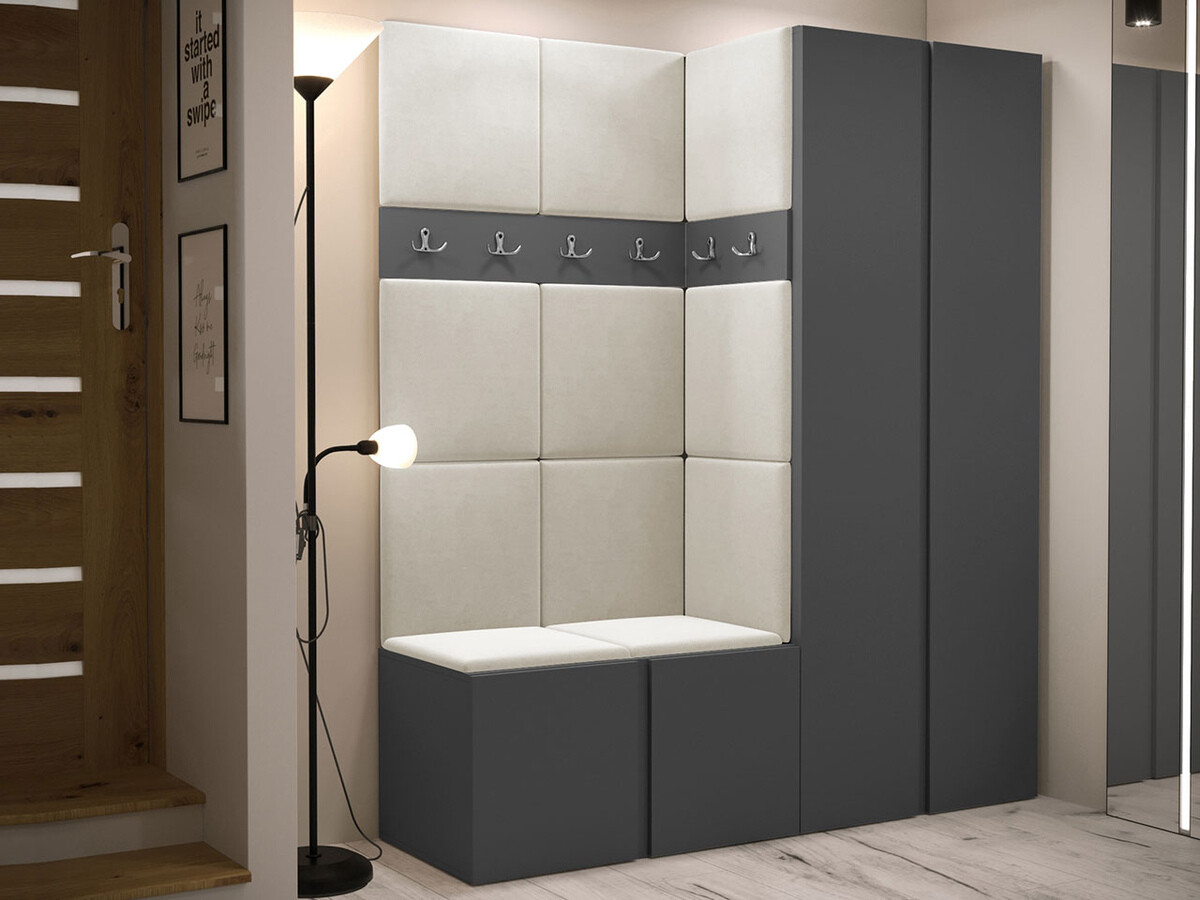 Priekšnama komplekts Hartford 266 (Grafīts)