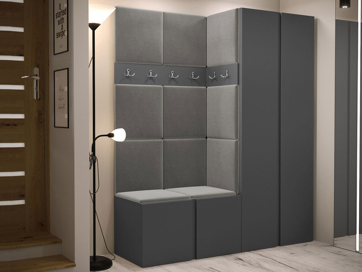 Priekšnama komplekts Hartford 266 (Grafīts)