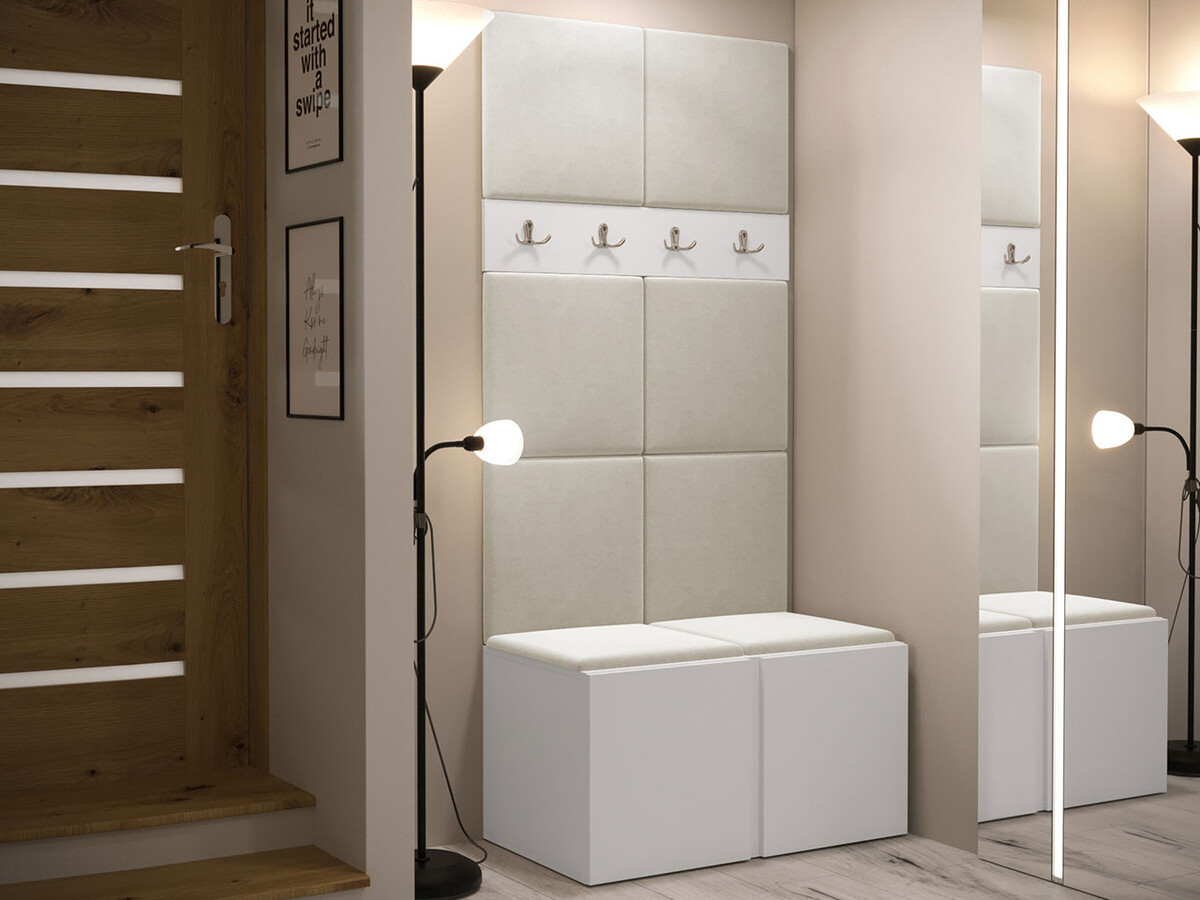 Priekšnama komplekts Hartford 267 (Balts)