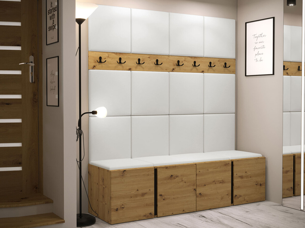 Прихожая Hartford 268 (Экокожа кожа Soft 017)