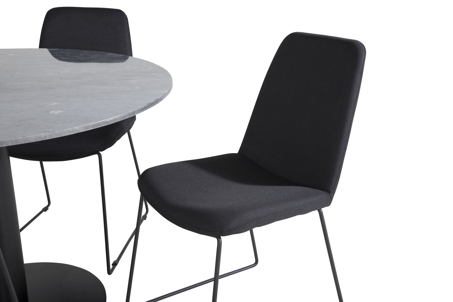 Ēdamistabas komplekts Dallas 2631 (Melns)