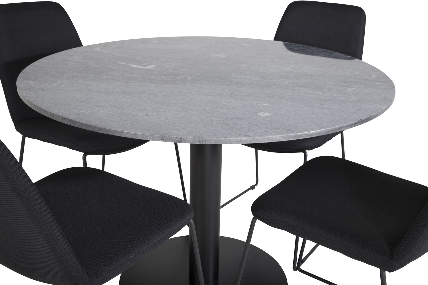 Ēdamistabas komplekts Dallas 2631 (Melns)