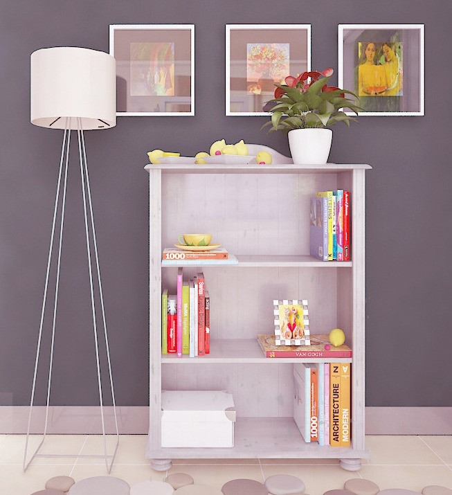 Plaukts Fenlaru 100 (Balts)