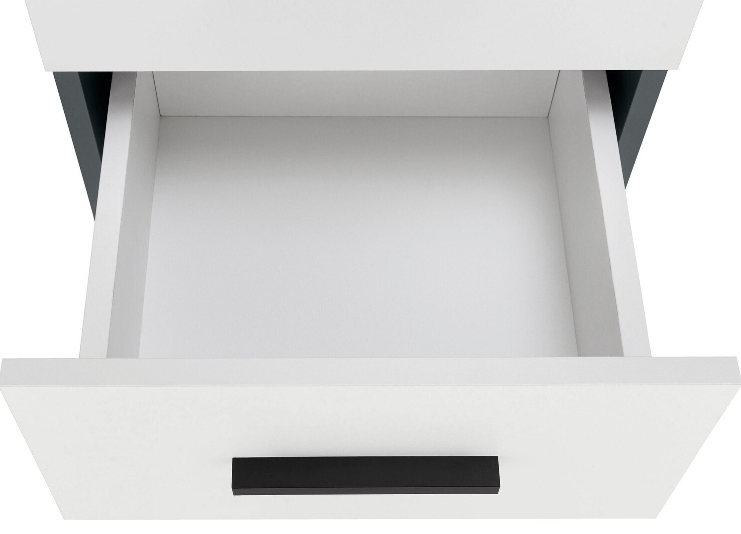 Stāvošs vannas skapītis Larlori 103 (Antracīts + Balts)