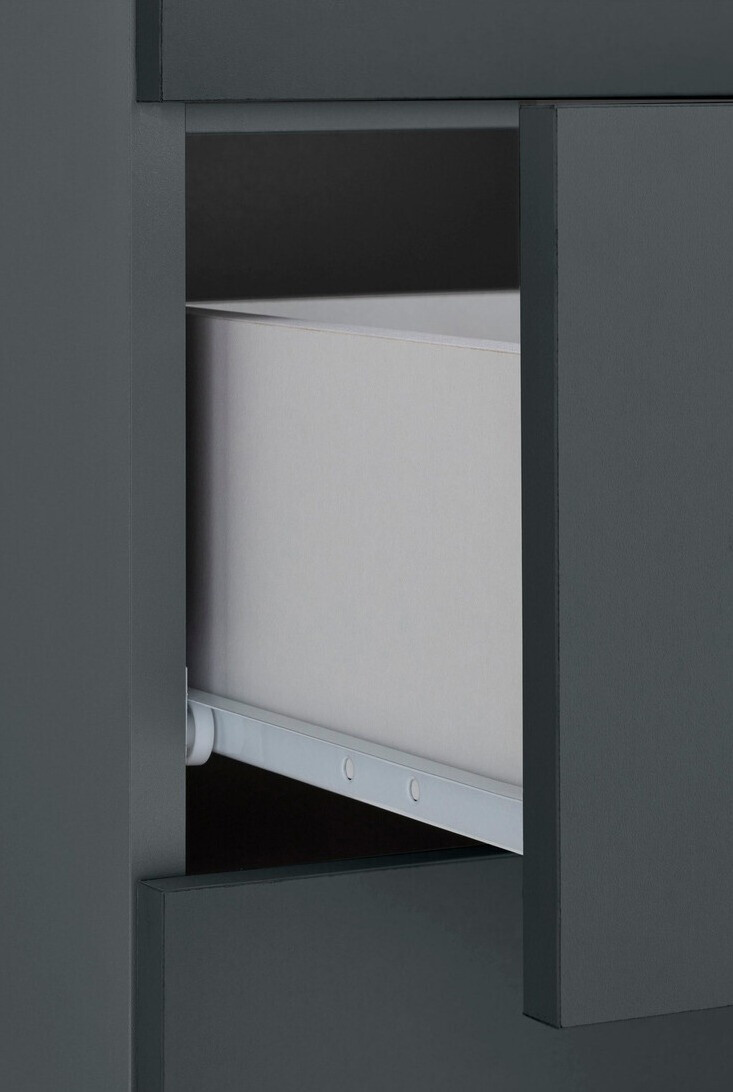Stāvošs vannas skapītis Larlori 103 (Antracīts)