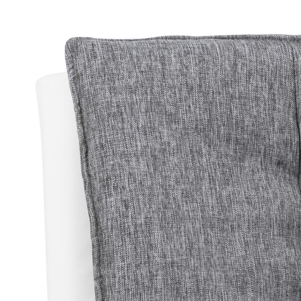 Dīvāns gulta Norsica 228 (Balts + Gaiši pelēks)