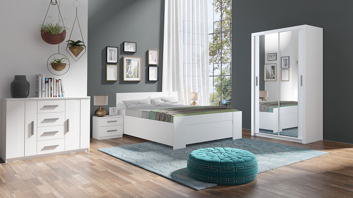 Skapis Catromi 104 (Balts)