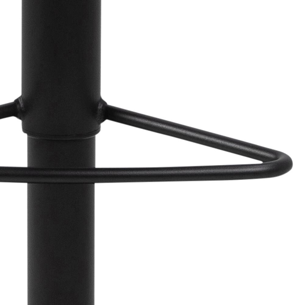 Zemais bāra krēsls Norsica 501 (Brūns + Melns)