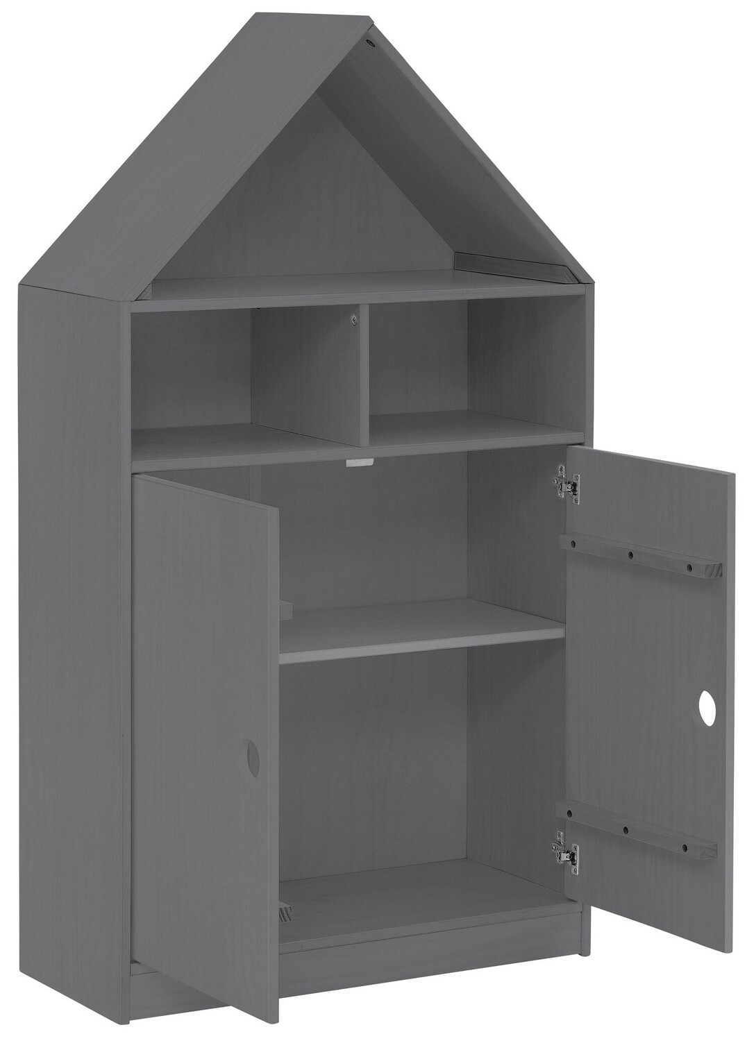 Skapis Ruvfiva 117 (Pelēks)