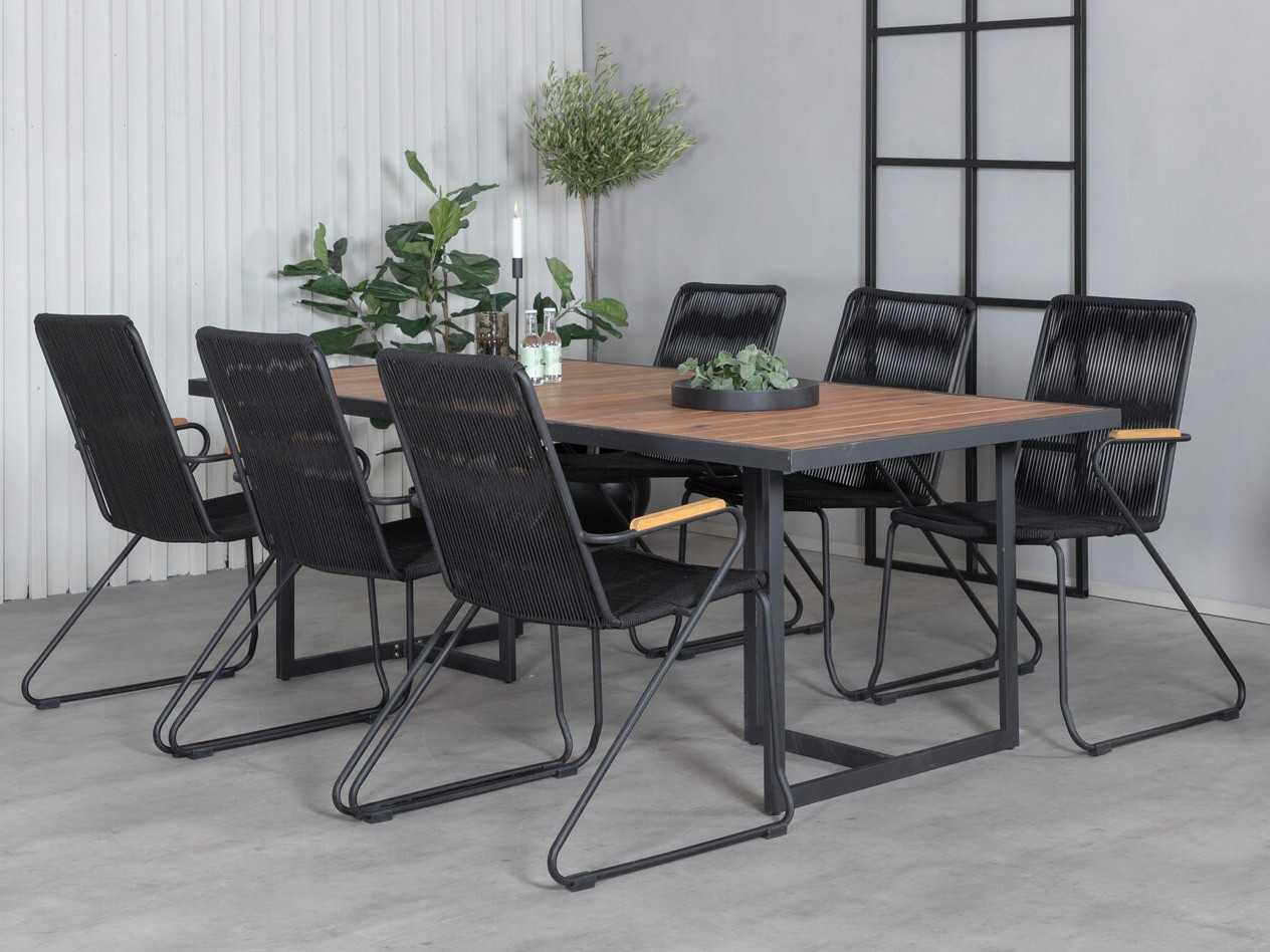 Galds un krēslu komplekts Dallas 2913