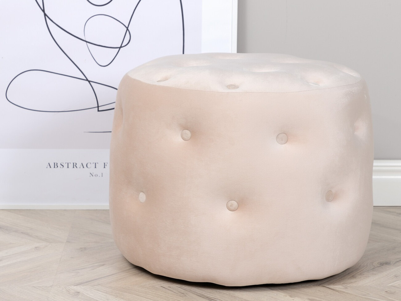 Pufs Dallas 2915 (Krēms)