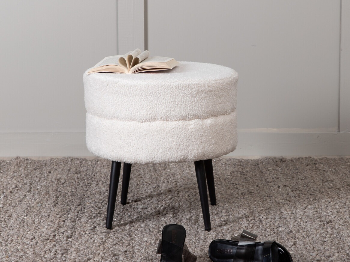 Пуф Dallas 2945 (Белый + Чёрный)