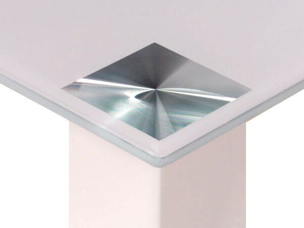 Ēdamistabas komplekts Denton 267 (Balts + Melns)