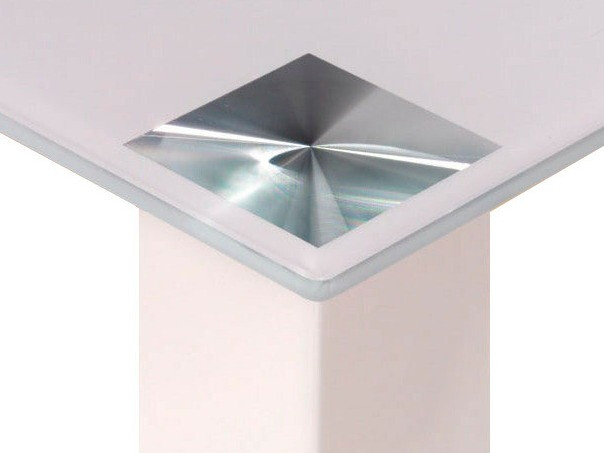 Обеденный гарнитур Denton 267 (Белый + Бирюзовый + Чёрный)