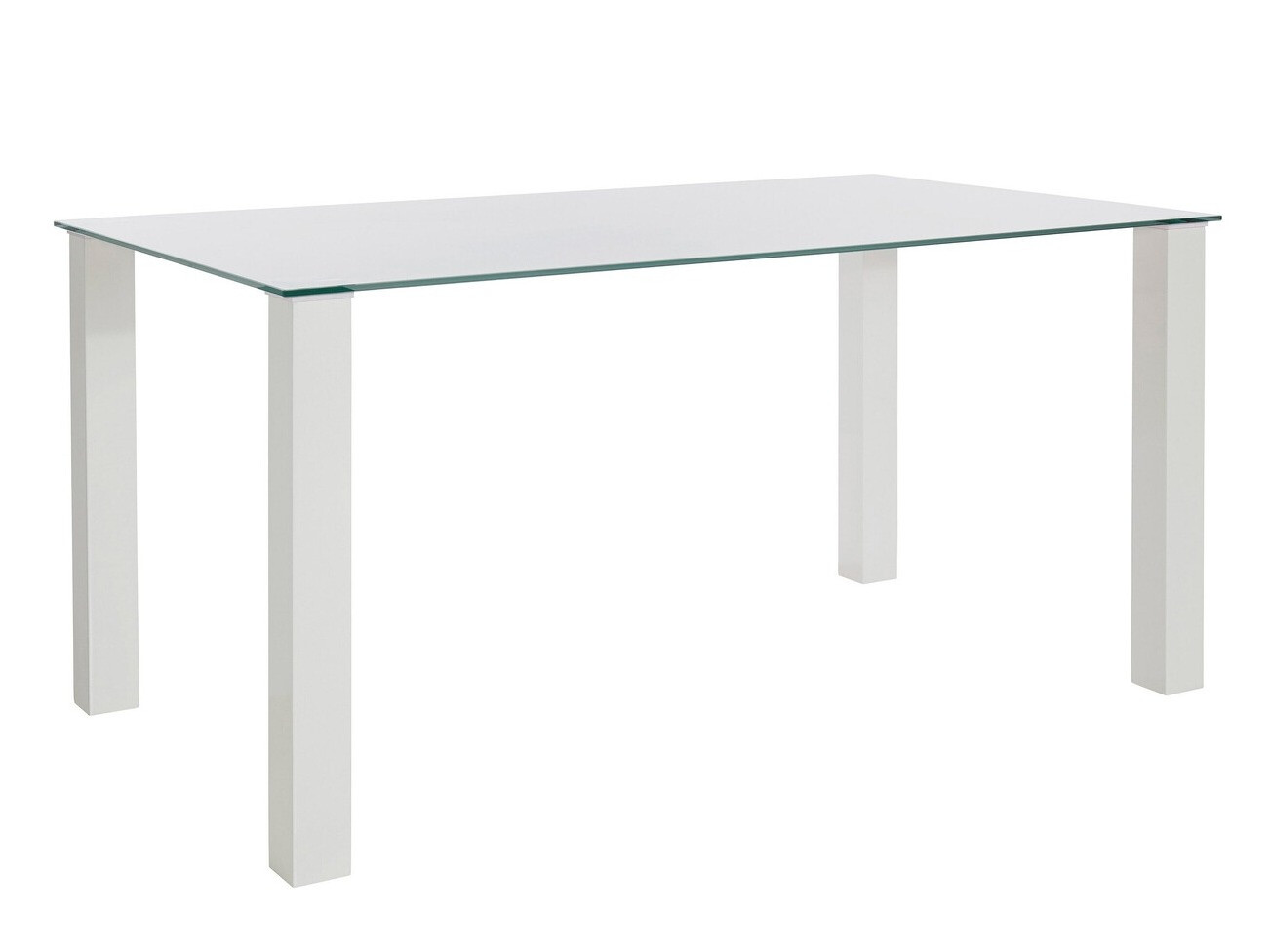 Обеденный гарнитур Denton 267 (Белый + Чёрный)