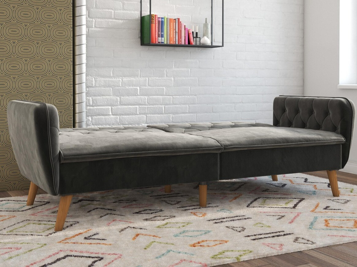 Dīvāns gulta Novogratz 106 (Pelēks)