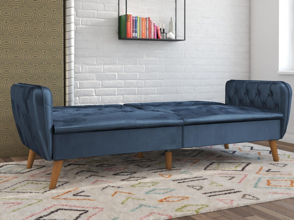 Dīvāns gulta Novogratz 106 (Zils)