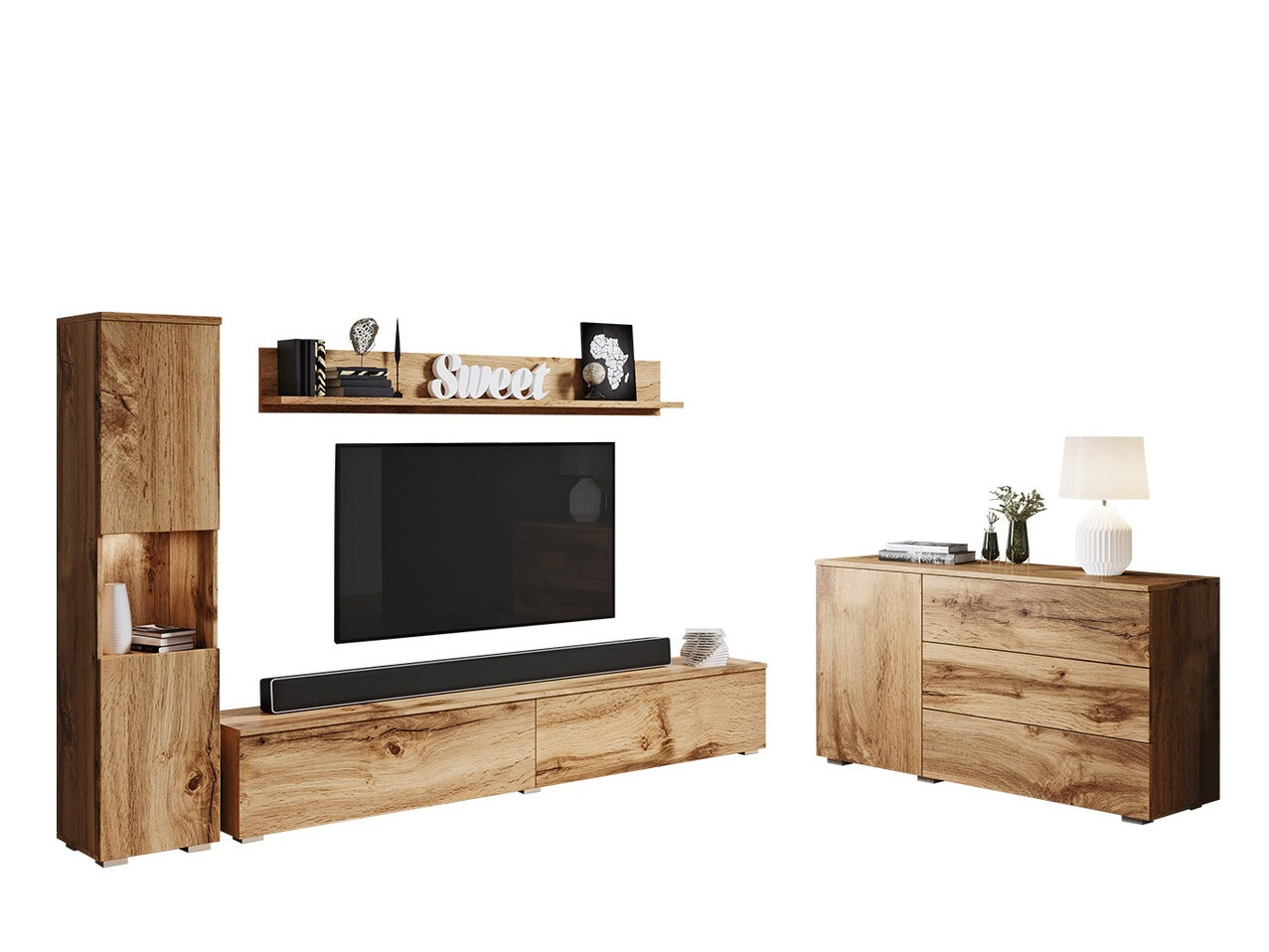 Набор для гостиной Sarasota 132 (Дуб вотан)