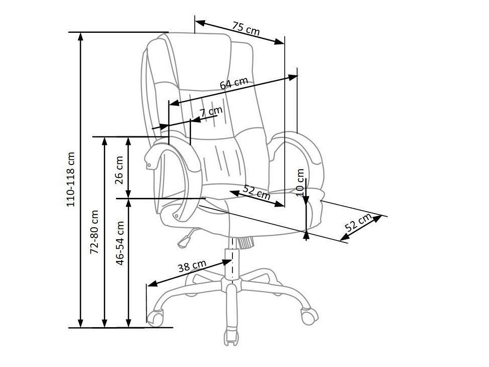 Офисный стул Houston 243 (Бежевый)