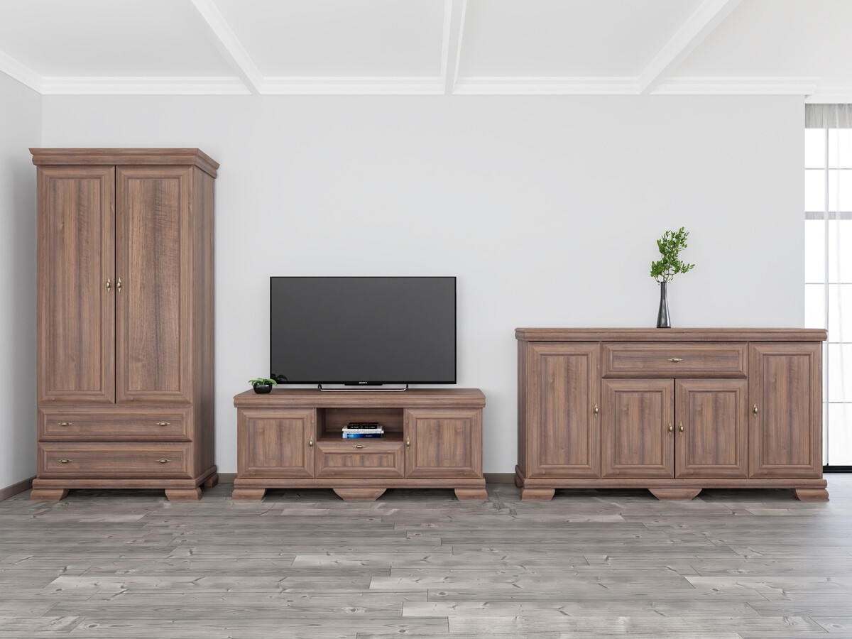 Viesistabas komplekts Salmeru 107 (Samoa King Rieksts)