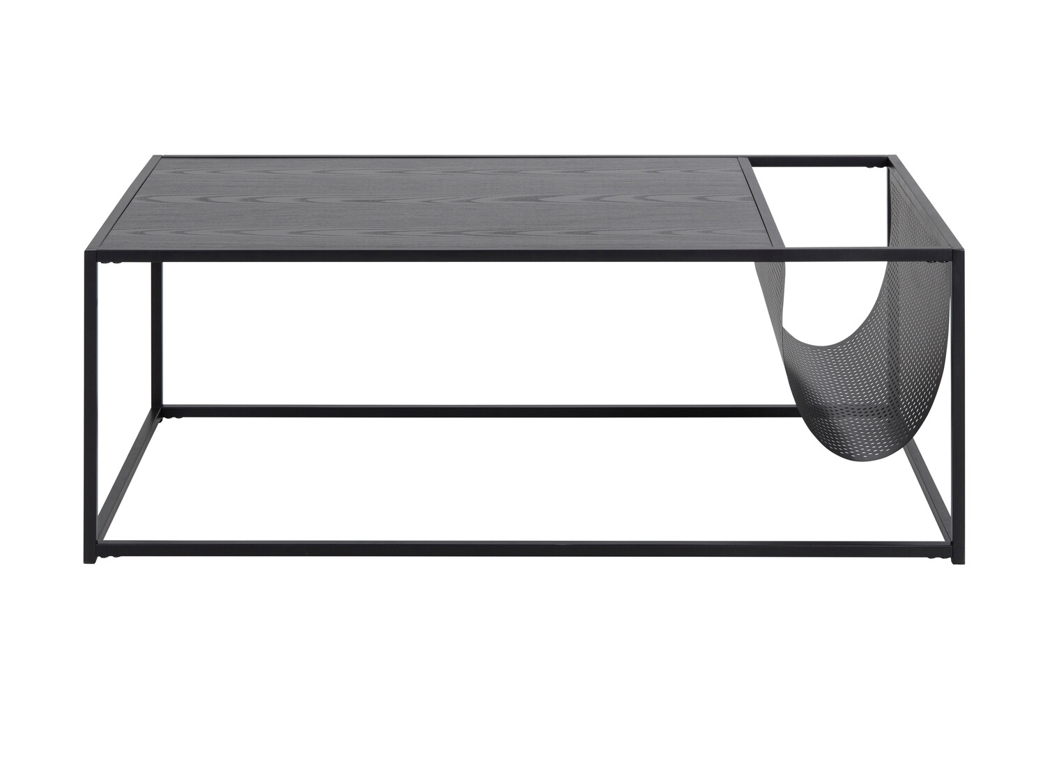 Журнальный столик Norsica Sevferi 130 (Черный пепел + Чёрный)