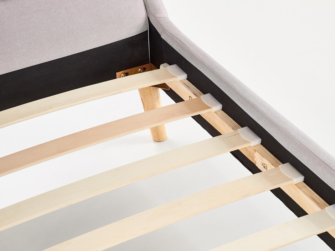 Кровать Houston 587 (Светло-серый)