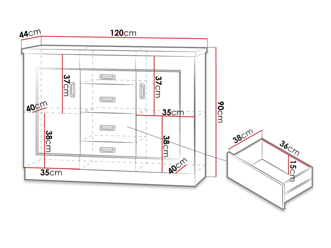 Kumode Lircava 104 (Lefkas ozols)