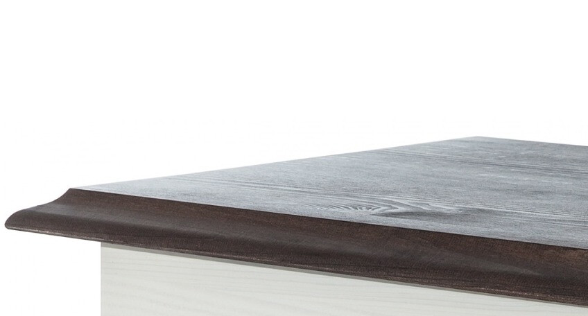 Hапольные шкафчик для ванной Deletri 100 (Белый + Havana Дуб)