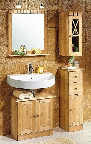 Stāvošs vannas skapītis Deletri 110 (Priede)