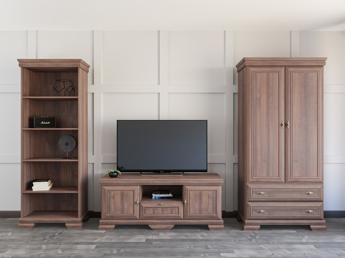 Viesistabas komplekts Salmeru 110 (Samoa King Rieksts)