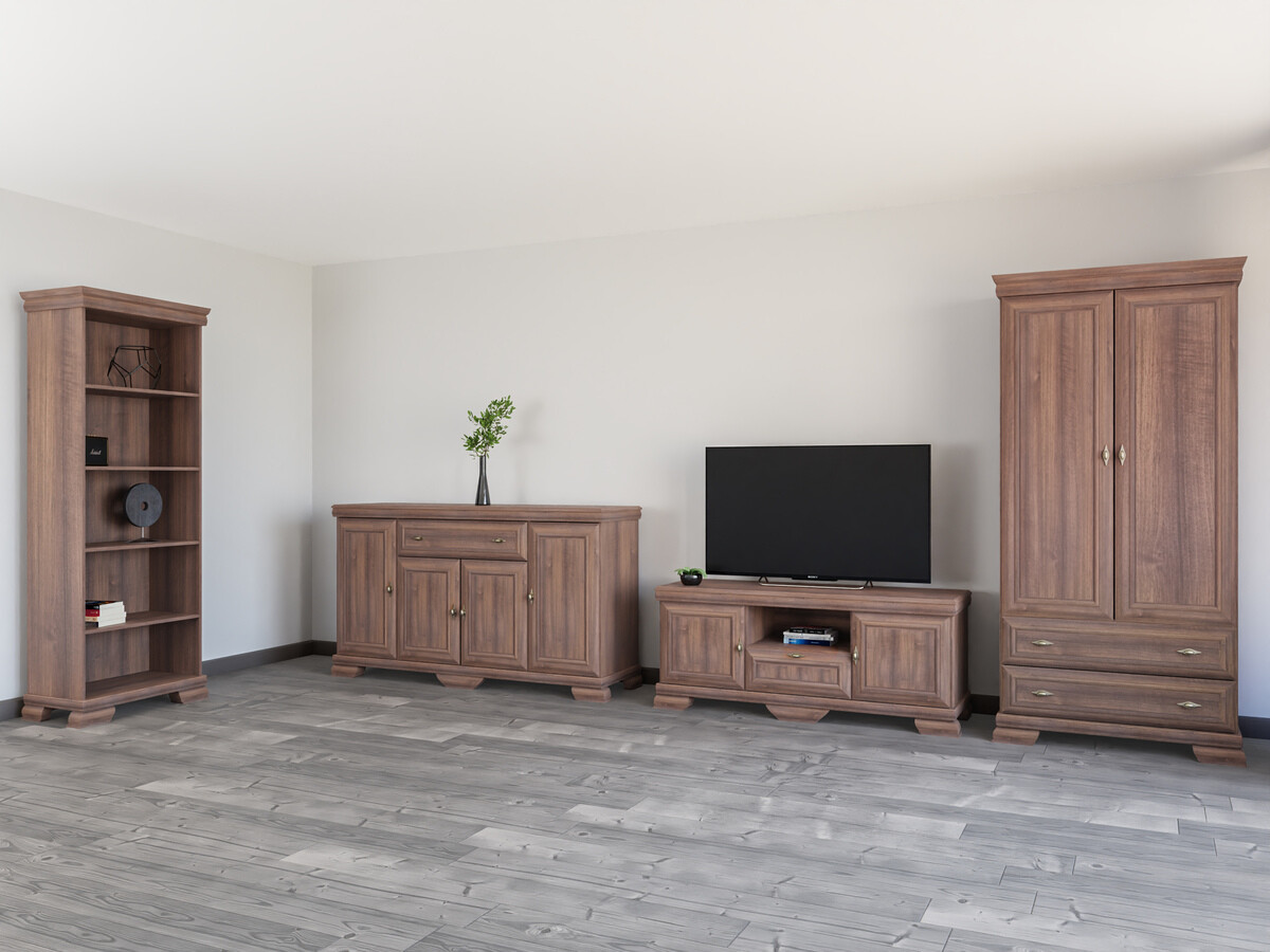 Viesistabas komplekts Salmeru 111 (Samoa King Rieksts)