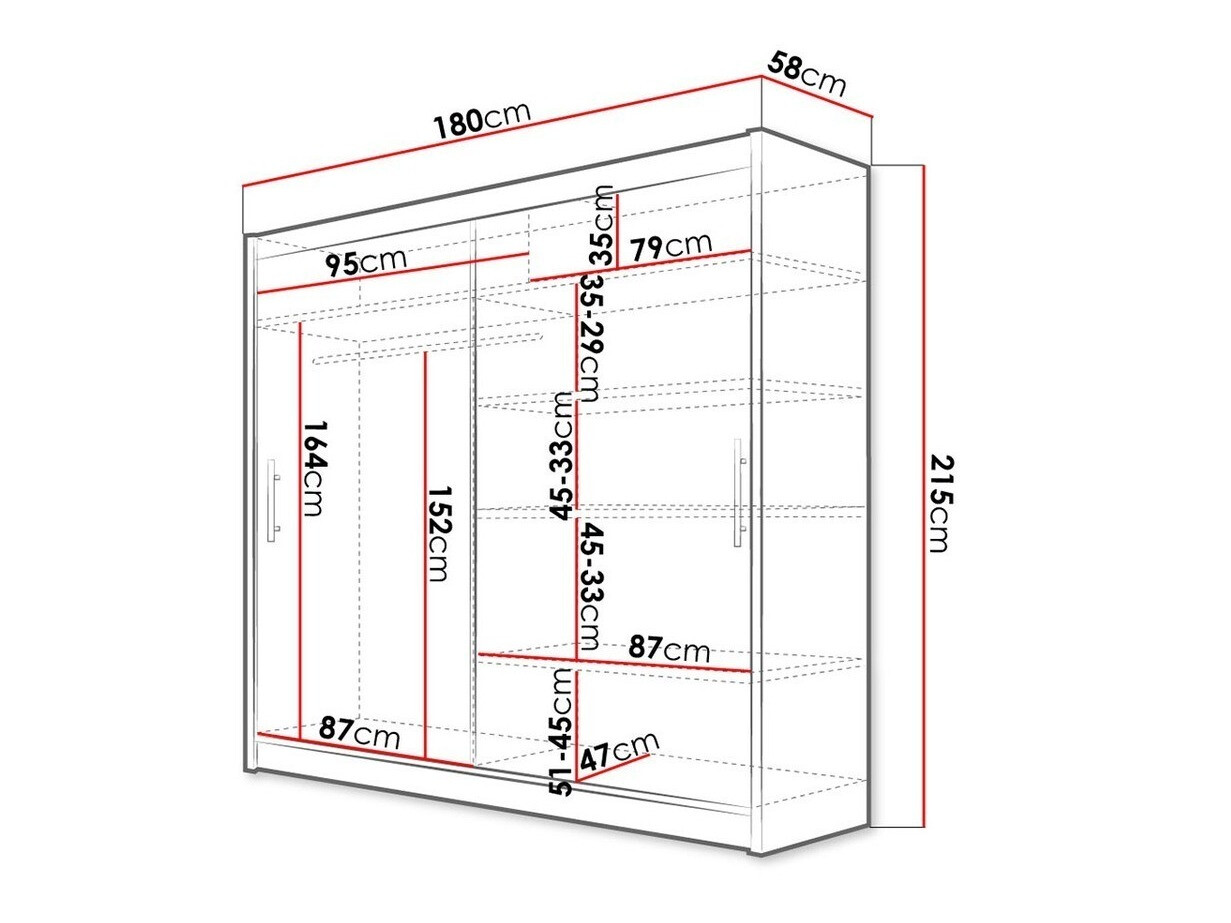 Шкаф Closico 100 (Сонома Дуб)
