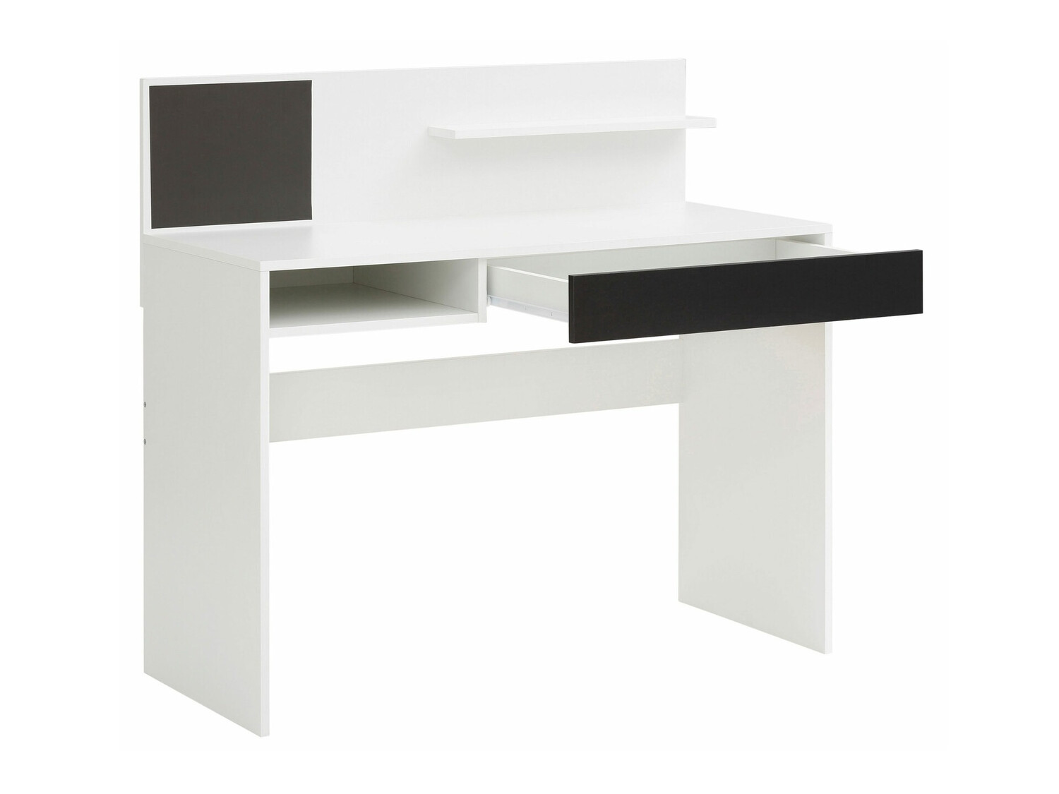 Письменный cтол Denton 301 (Белый + Чёрный)