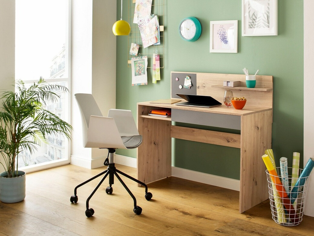 Rakstāmgalds Denton 301 (Antracīts + Ozols)