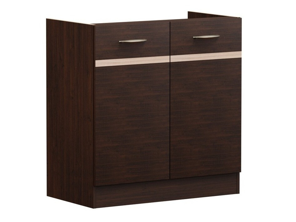 Модульный шкафчик под раковину с дверцами Eli Dark 107