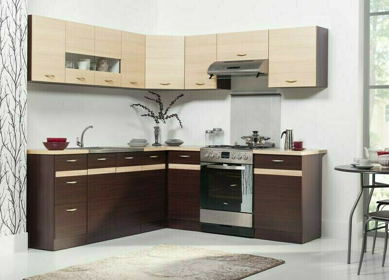 Moduļu stūra skapis Eli Dark 108