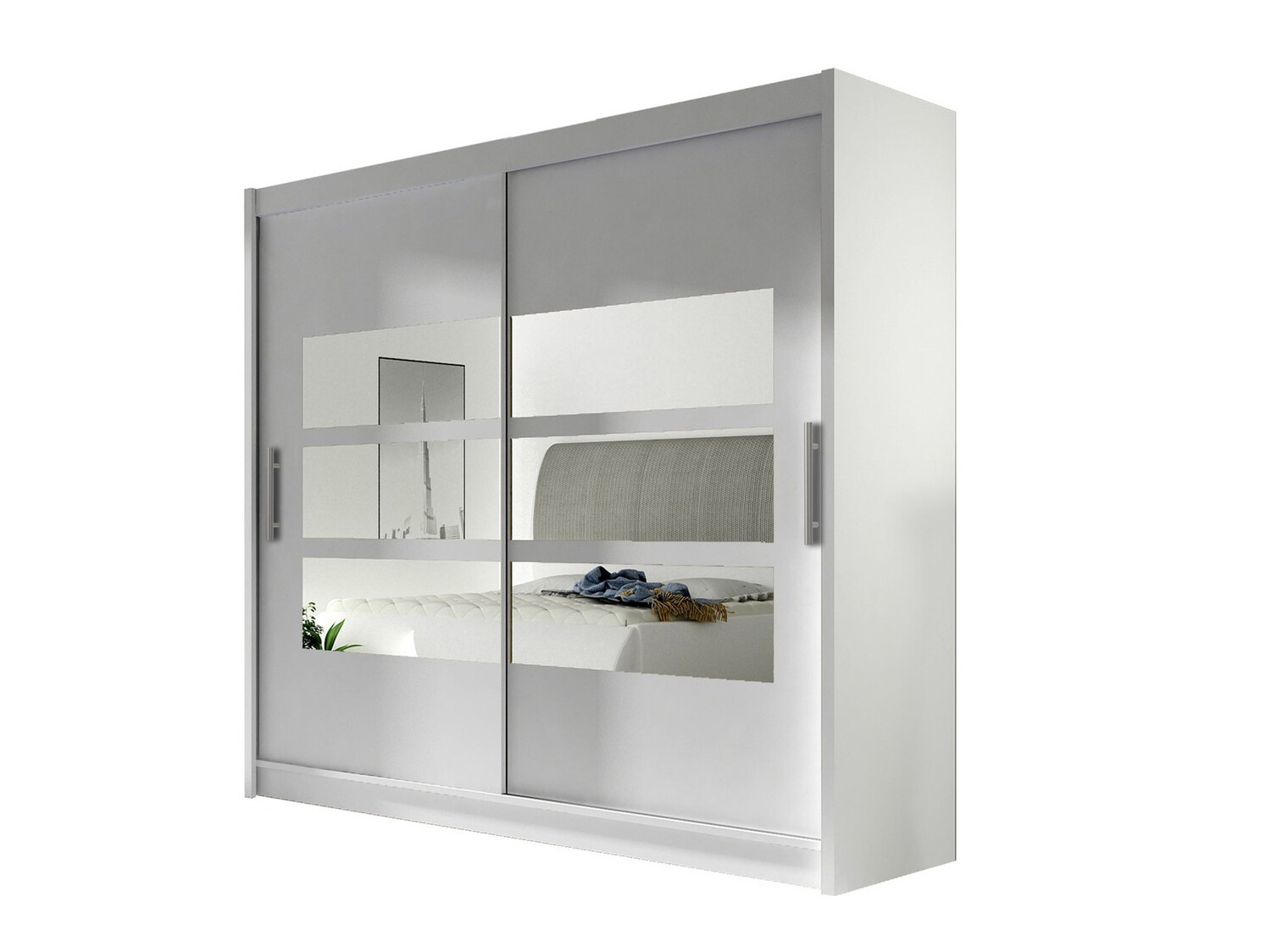 Skapis Closico Pallor III (Balts)
