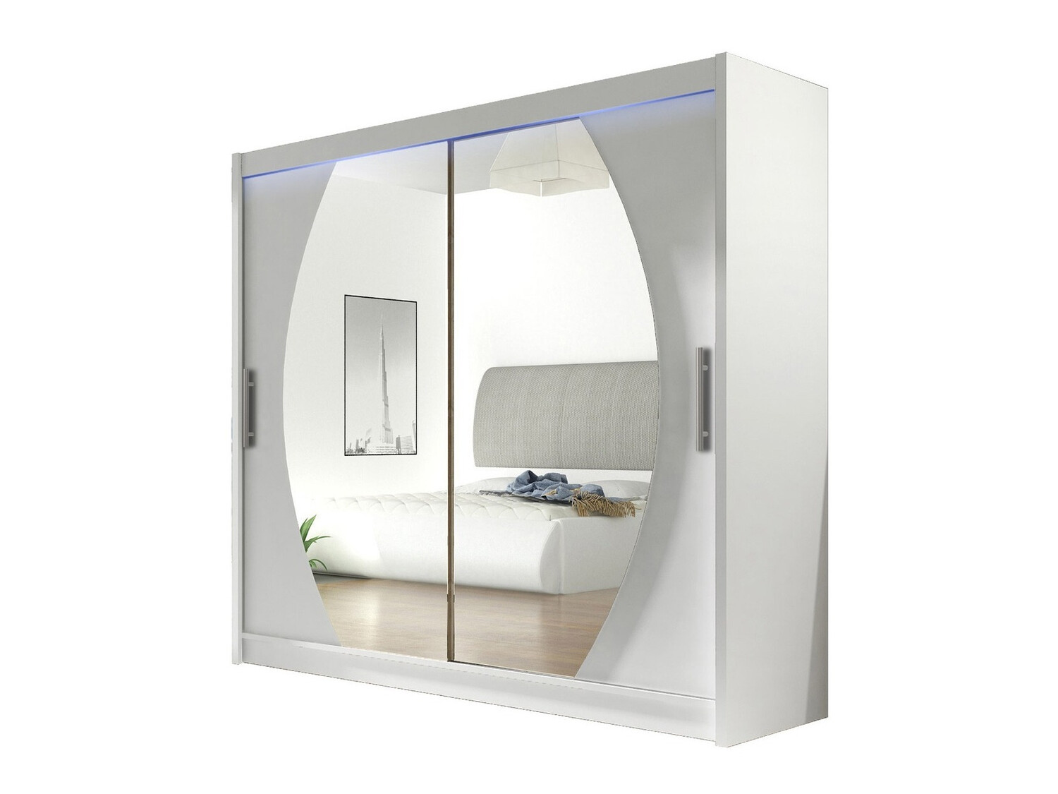 Skapis Closico Pallor IV (Balts)
