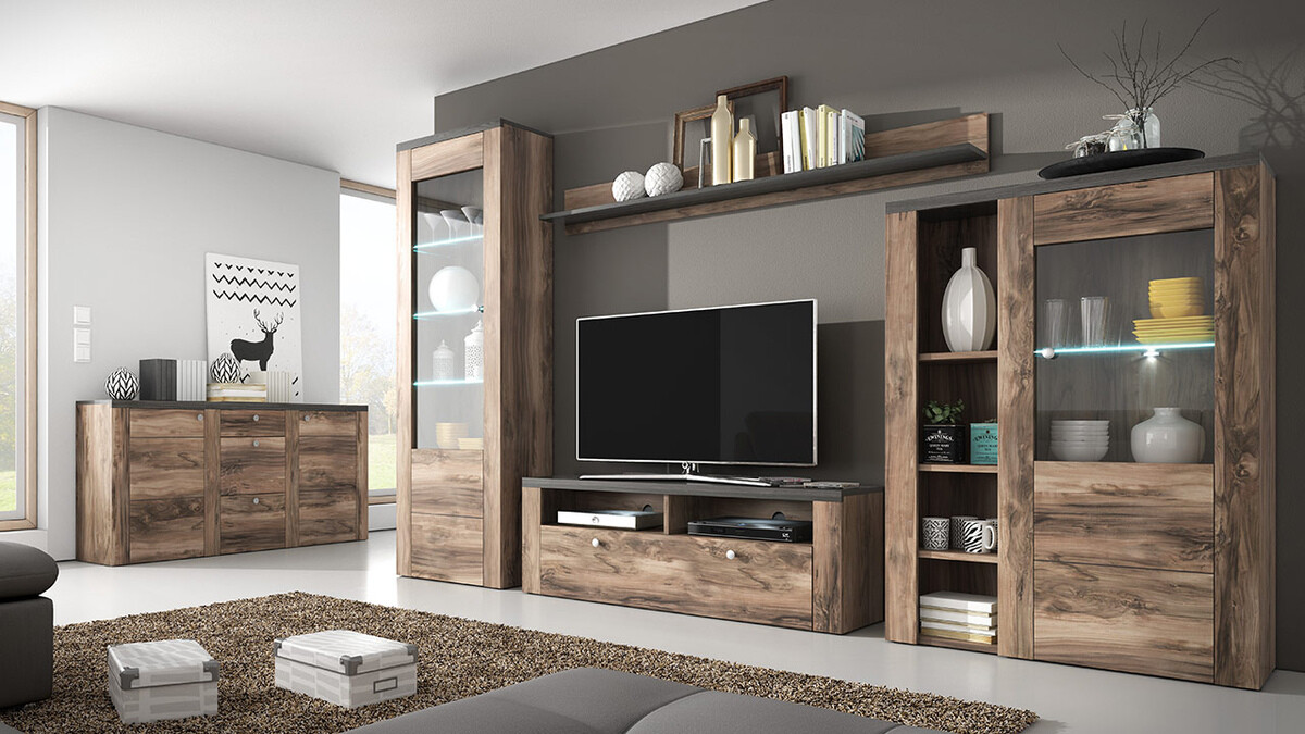 Стеллаж Salelbo 104 (Орех)