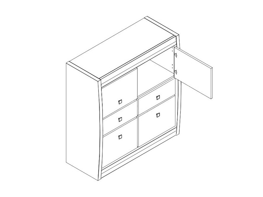 Kомод Loretri 105