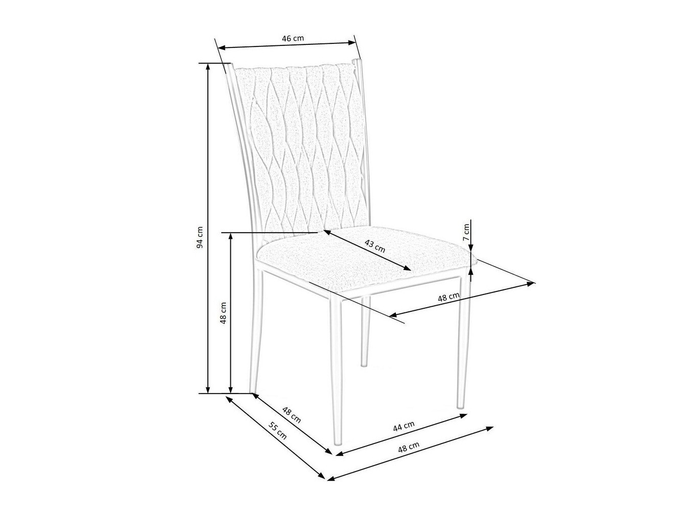 Krēsls Houston 1139 (Pelēks + Zelta)