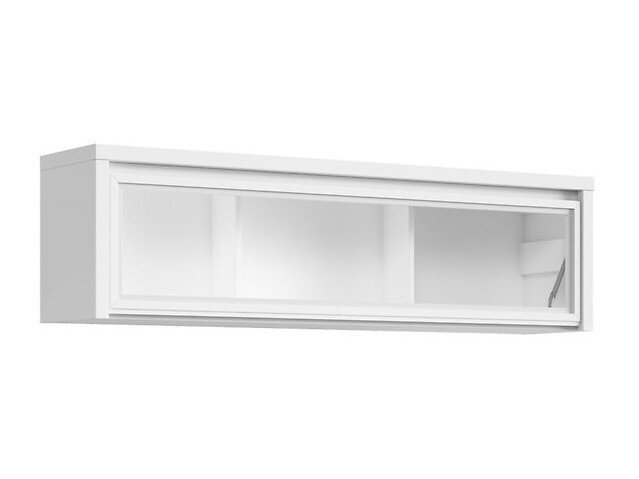Настенная полка Nolroma 136 (Белый + Матовый белый)