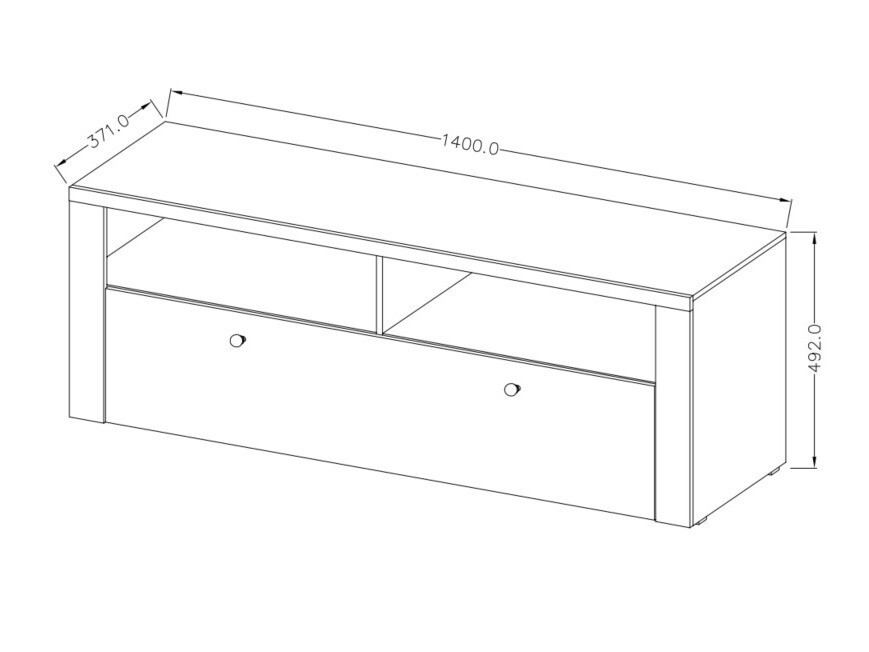 TV galds Salelbo 115