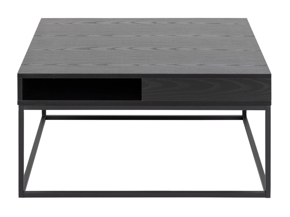 Журнальный столик Norsica 477 (Черный пепел + Чёрный)