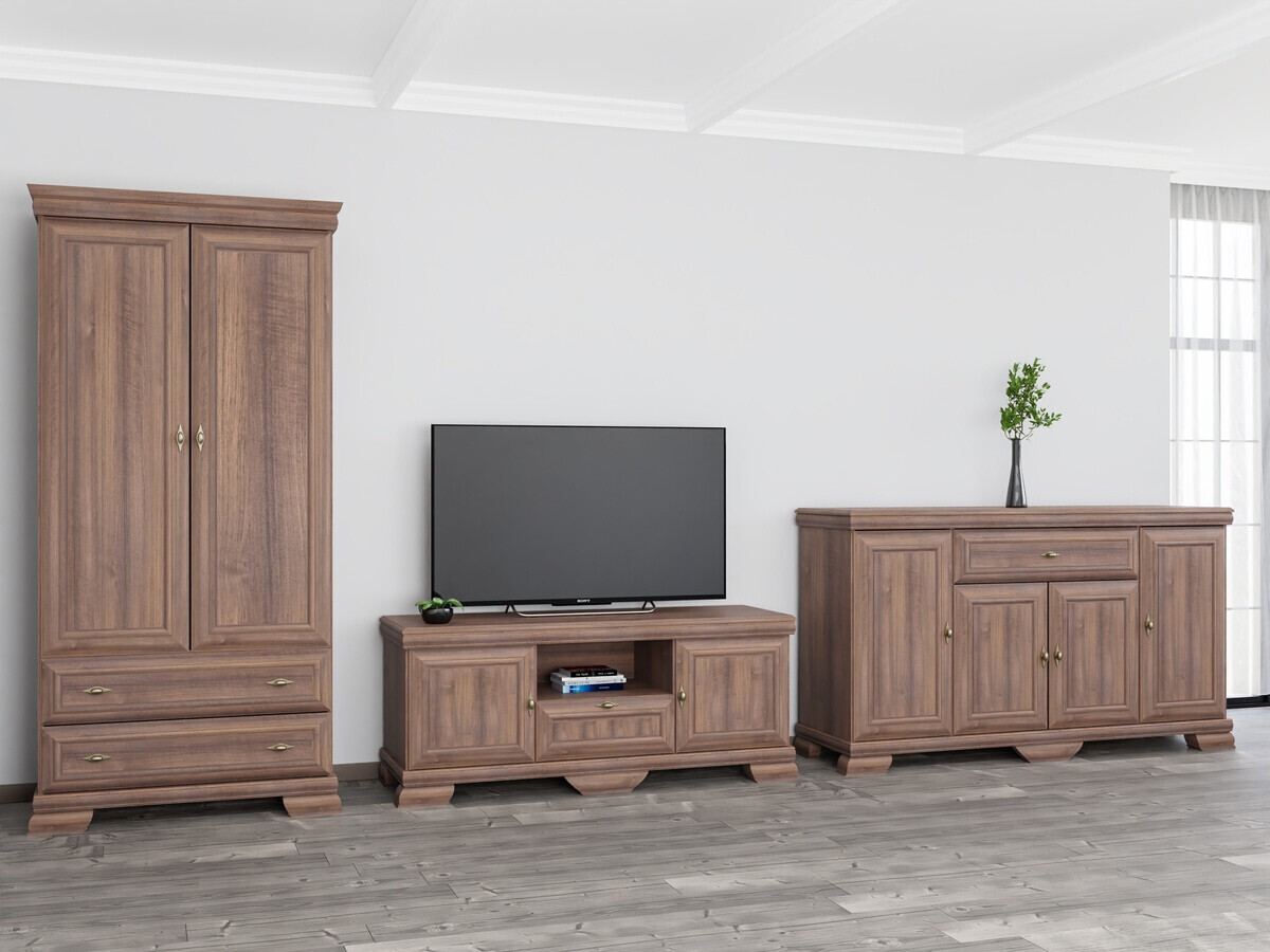 Viesistabas komplekts Salmeru 107 (Samoa King Rieksts)