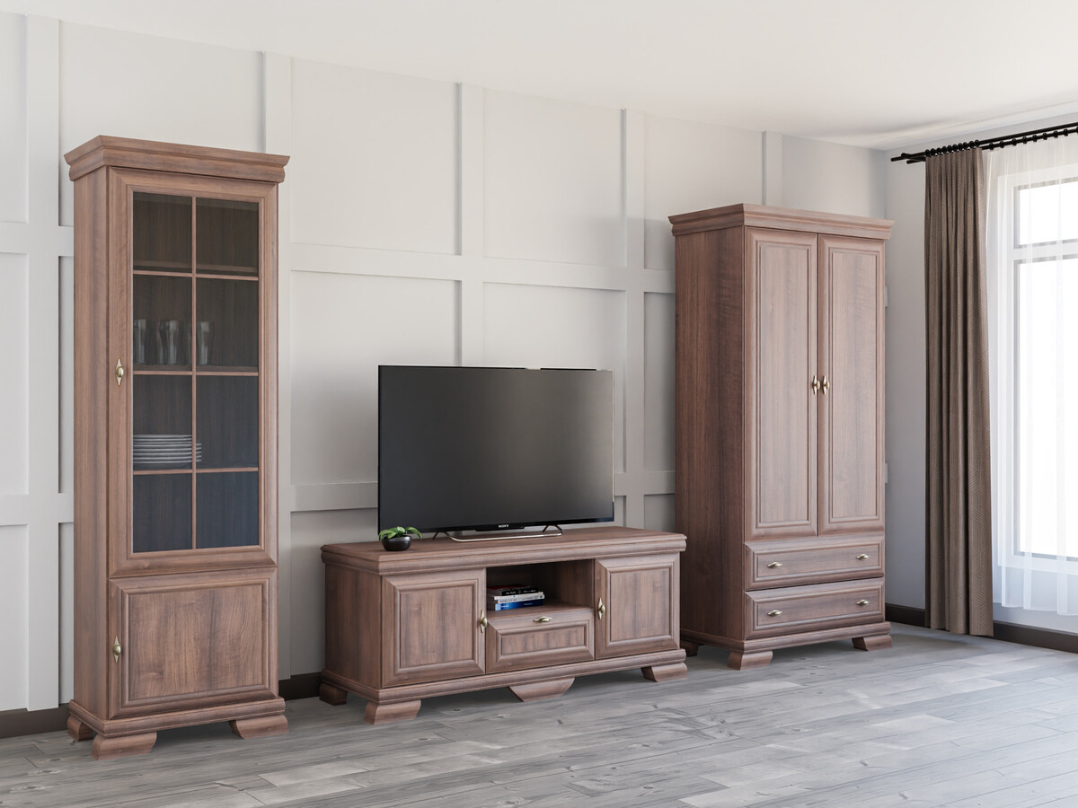 Viesistabas komplekts Salmeru 115 (Samoa King Rieksts)