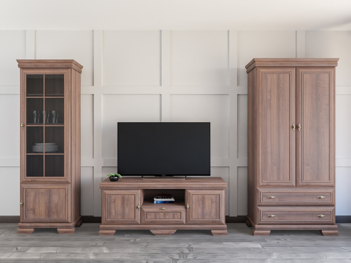 Viesistabas komplekts Salmeru 115 (Samoa King Rieksts)