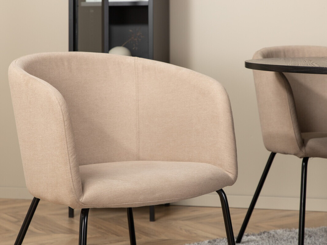 Обеденный гарнитур Dallas 3103 (Бежевый + Чёрный)