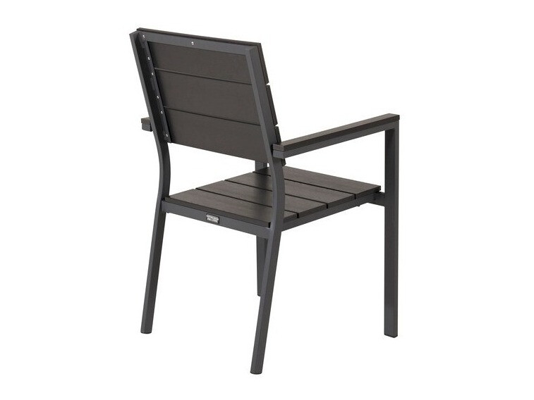 Dārza krēsls Dallas 717 (Melns)