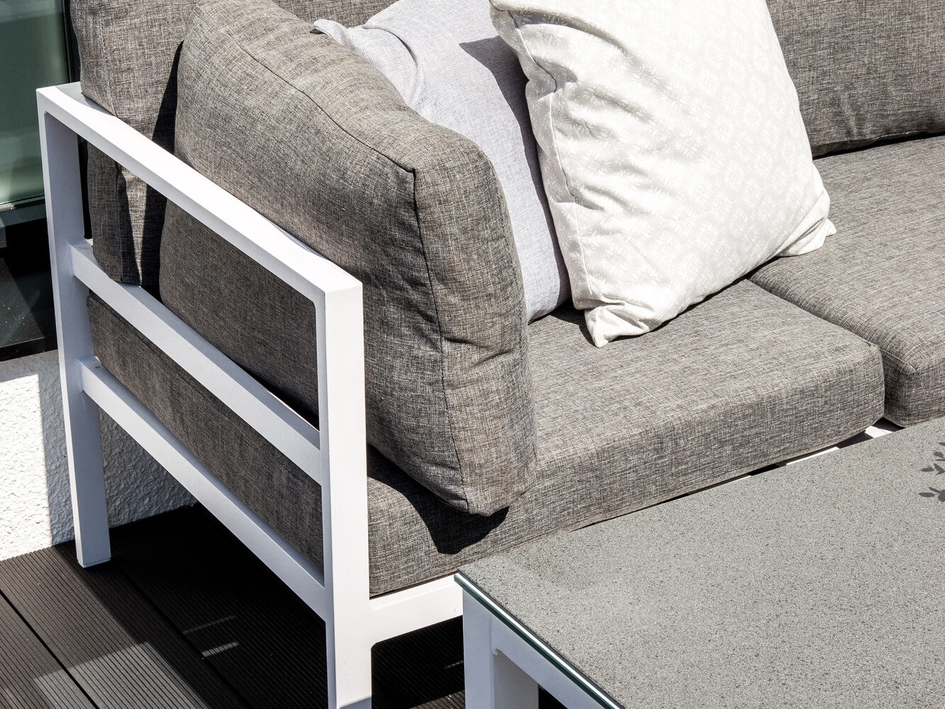 Садовое кресло Dallas 767 (Серый + Белый)